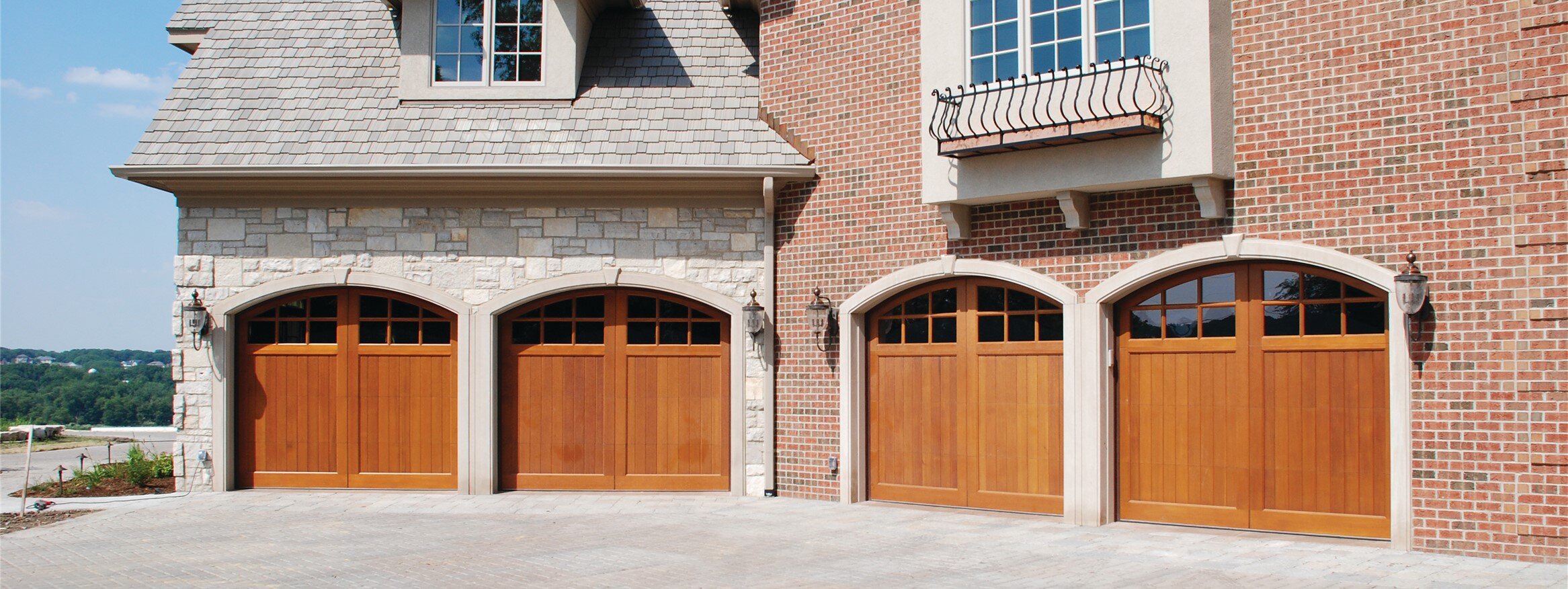 Villa Madre Carriage Wood Doors, Overhead Door of Kearney™