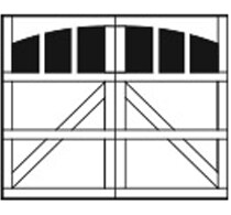 Ponderosa Carriage Wood Doors, Overhead Door of Kearney™