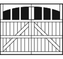 Ponderosa Carriage Wood Doors, Overhead Door of Kearney™