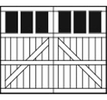 Ponderosa Carriage Wood Doors, Overhead Door of Kearney™