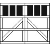 Ponderosa Carriage Wood Doors, Overhead Door of Kearney™