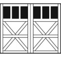 Ponderosa Carriage Wood Doors, Overhead Door of Kearney™