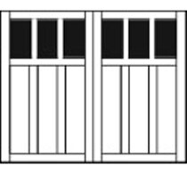 Villa Madre Carriage Wood Doors, Overhead Door of Kearney™