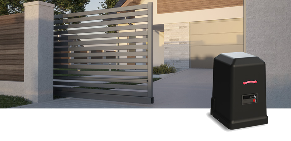 Residential Vehicular Slide Gate Operator Slide Gate Operator RRSL24V, Overhead Door Co. of Kearney™